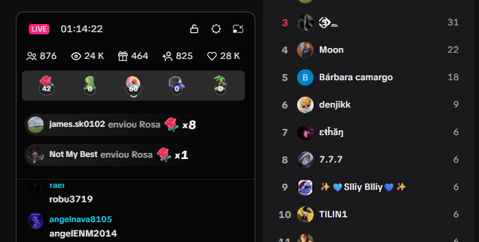 Proof of use screenshot from ProStreamer197