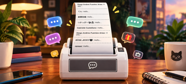 Live Chat Printer